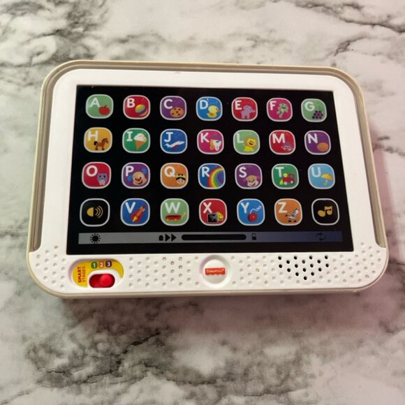 Fisher-Price Laugh & Learn Smart Stages Tablet Toddler Electronic Musical Toy - Picture 2 of 4